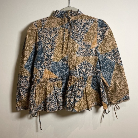 HUNTER BELL NWOT Willa Top in Prairie Patchwork size large - Picture 12 of 12